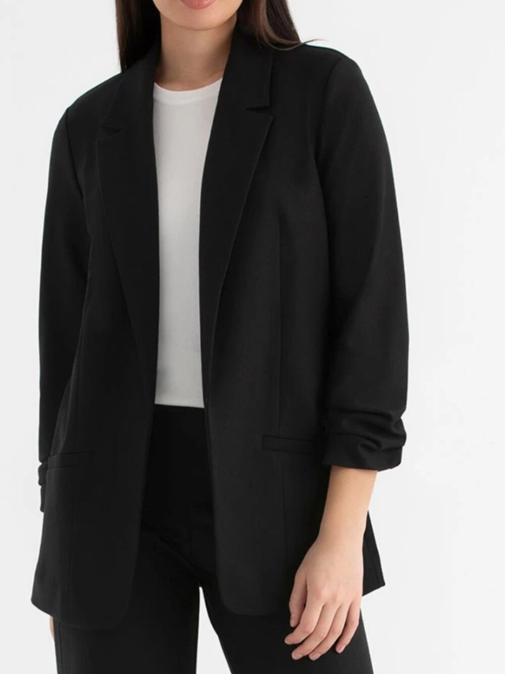 Lafayette 148 New York Women’s Oversized Black Blazer Size Small